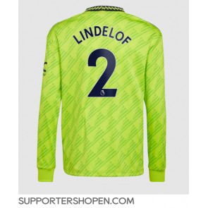 Manchester United Victor Lindelof #2 Tredje Matchtröja 2022-23 Långärmad